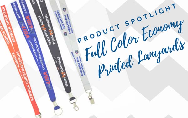 Product Spotlight: Full Color Economy Lanyards