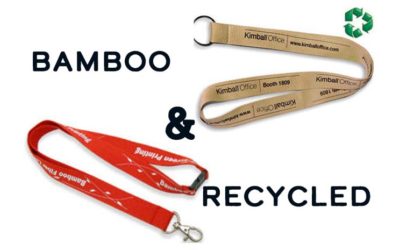 Product Spotlight: Recycled & Bamboo Lanyards