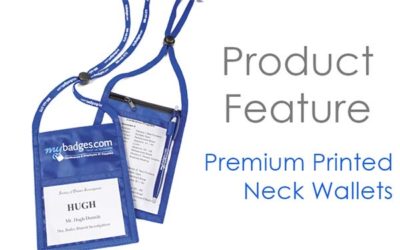 Product Feature: Premium Printed Neck Wallets