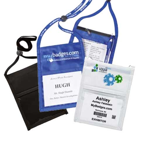 neck wallets for conferences