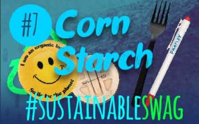 #7 Corn Starch Promotional Products – Eco Friendly Conference #sustainableswag