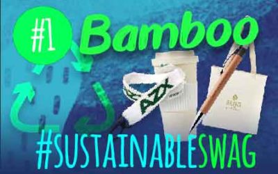 #1 Bamboo Promotional Products – Eco Friendly Conference Tips #sustainableswag