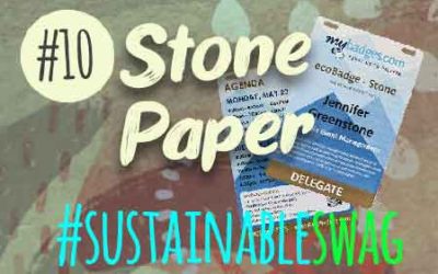 #10 Stone Paper Promotional Products – Eco Friendly Conference #sustainableswag